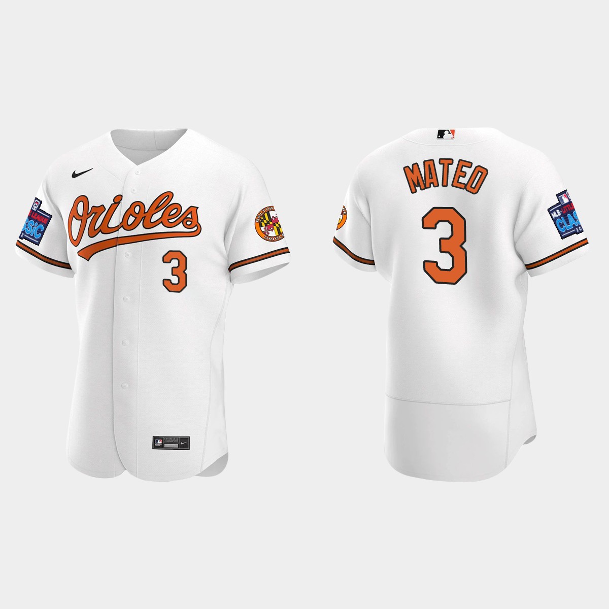 Jorge Mateo Baltimore Orioles Little League Classic Jersey - White