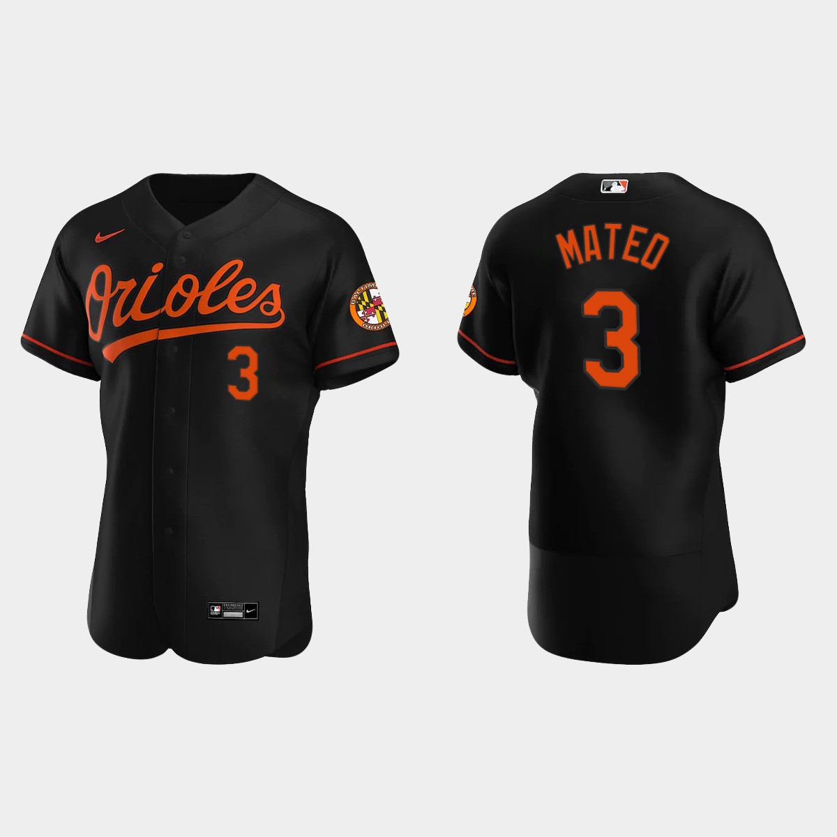 Jorge Mateo Baltimore Orioles Alternate Jersey - Black