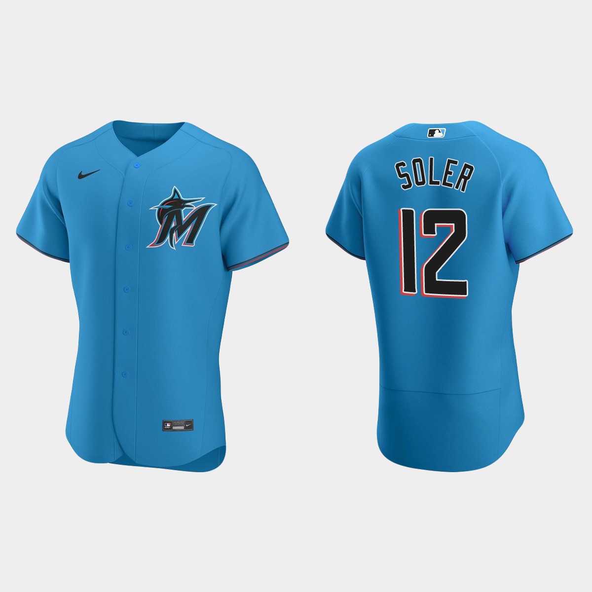Jorge Soler Miami Marlins Alternate Jersey - Blue