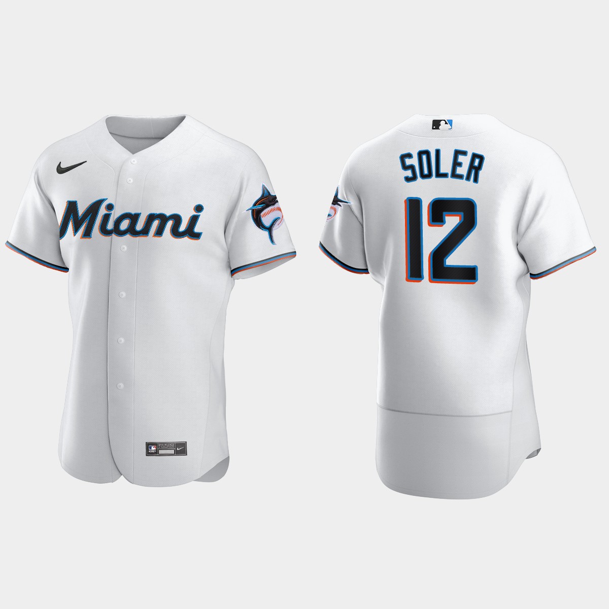Jorge Soler Miami Marlins Home Jersey - White