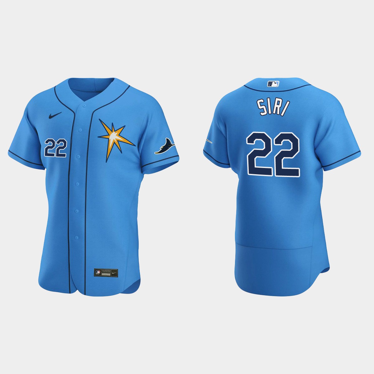 Jose Siri Tampa Bay Rays Alternate Jersey - Light Blue