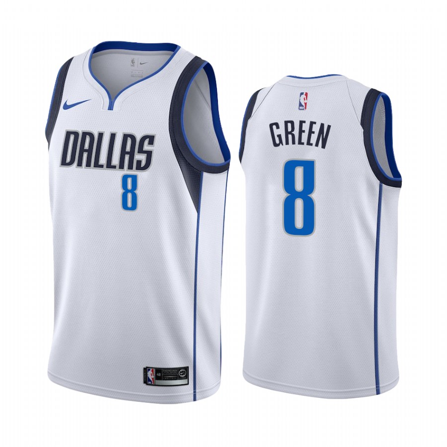 Josh Green Dallas Mavericks  White Association Jersey Draft