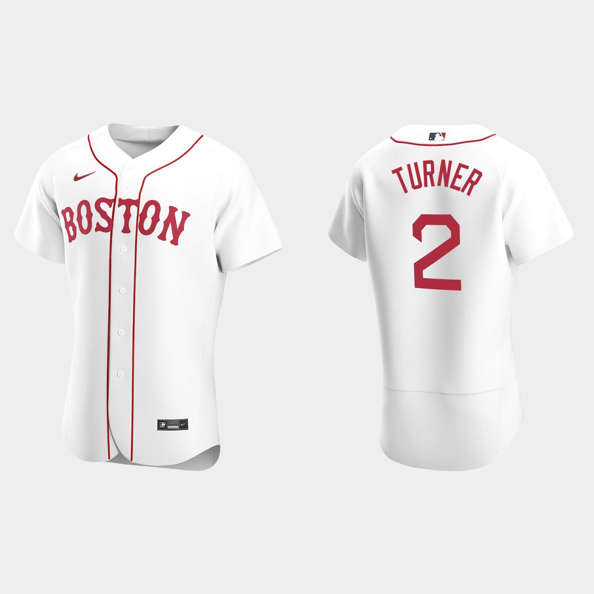 Justin Turner Boston Red Sox Alternate Jersey - White