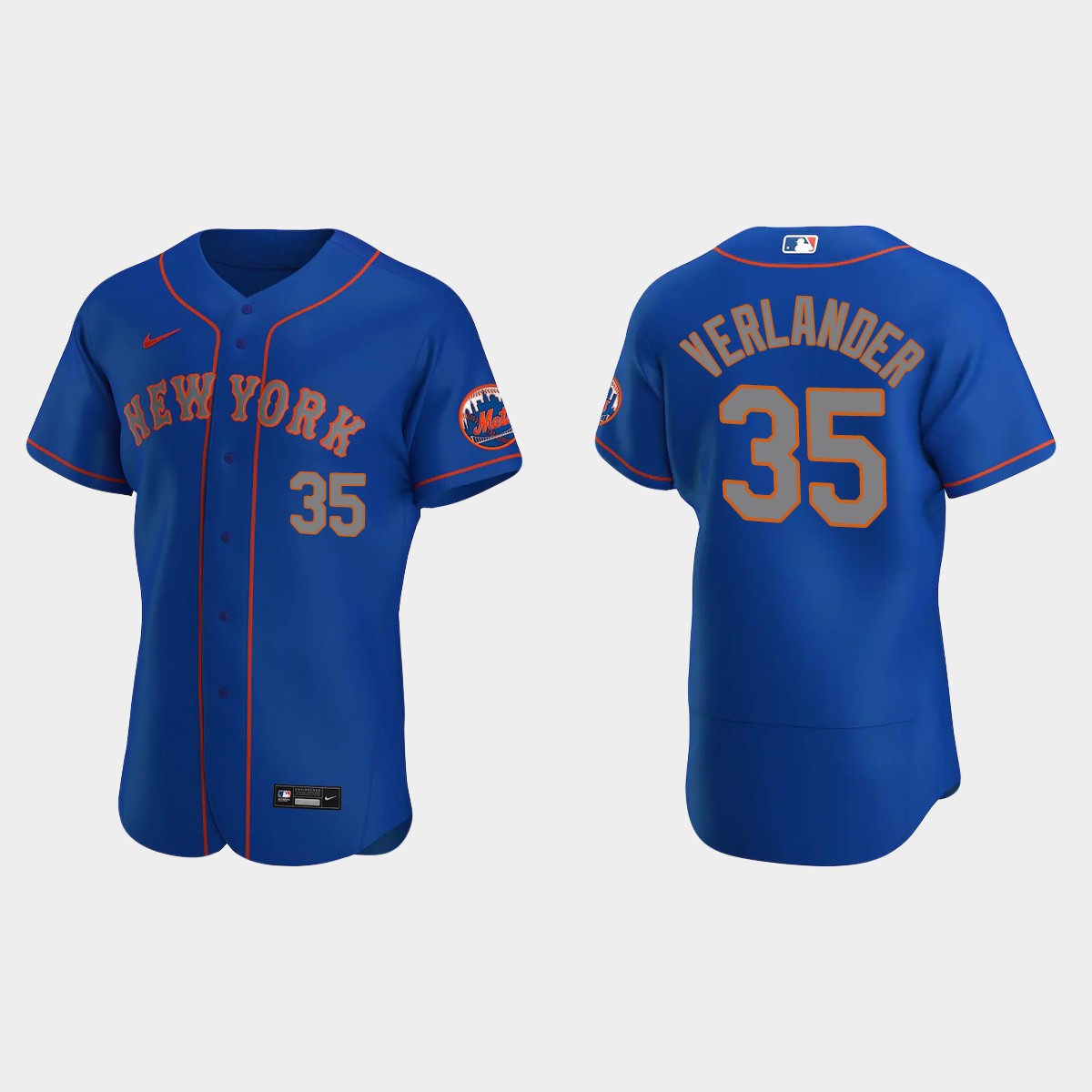 Justin Verlander New York Mets Jersey - Royal