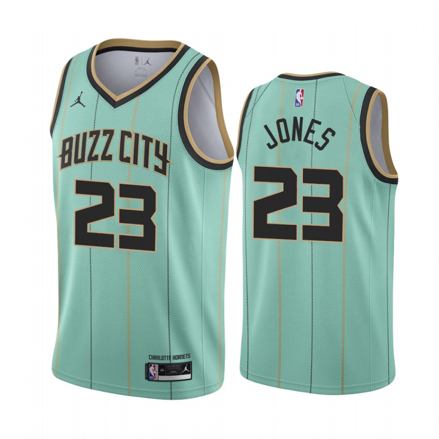 Kai Jones Draft Charlotte Hornets City Edition Jersey Mint Green