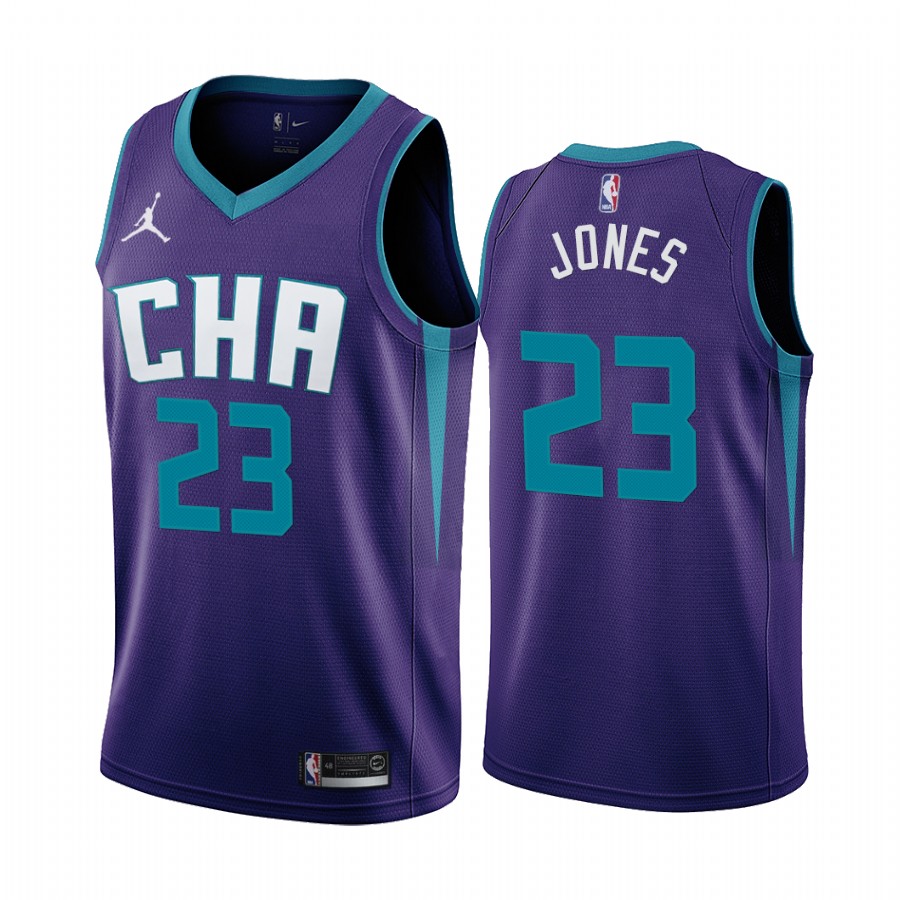 Kai Jones Draft Charlotte Hornets Statement Edition Jersey Purple