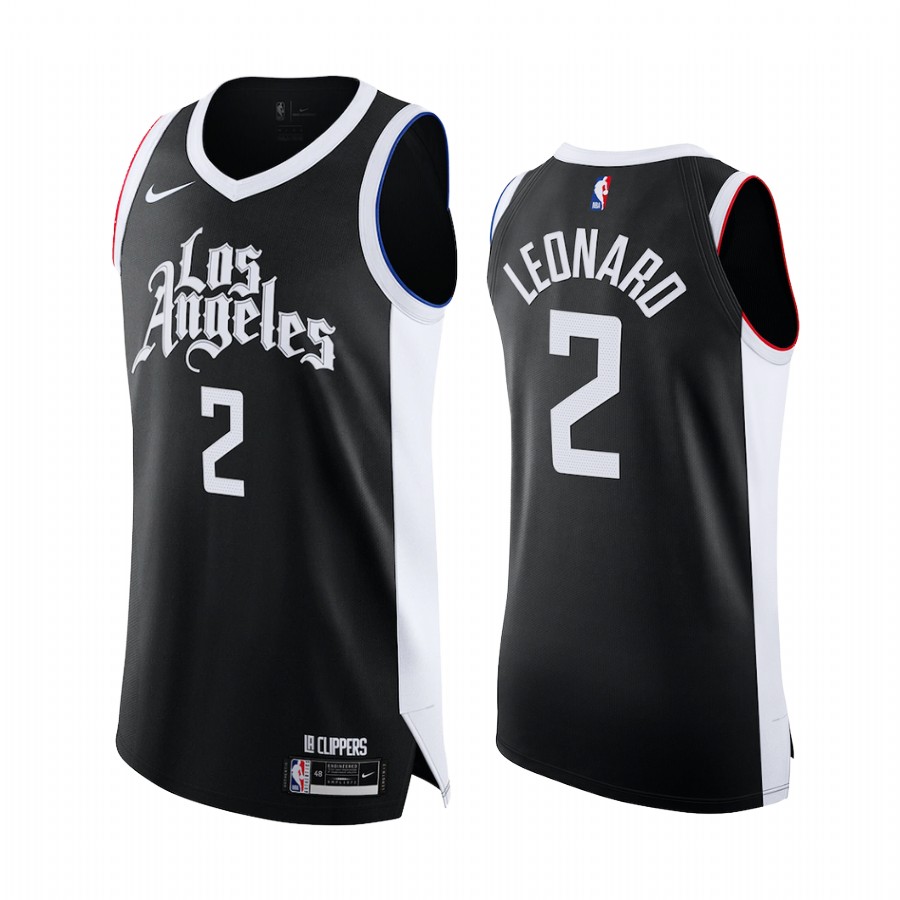Kawhi Leonard LA Clippers Black City Edition  Jersey