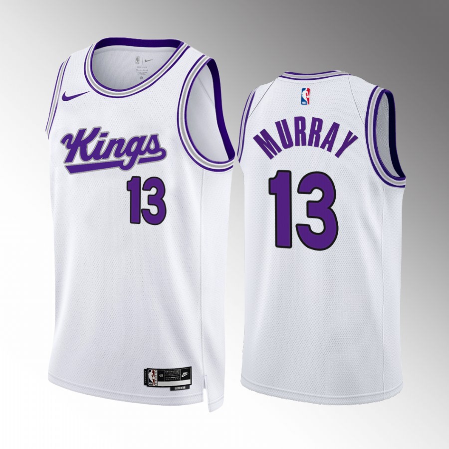 Keegan Murray Sacramento Kings White #13 Association Edition Jersey Swingman