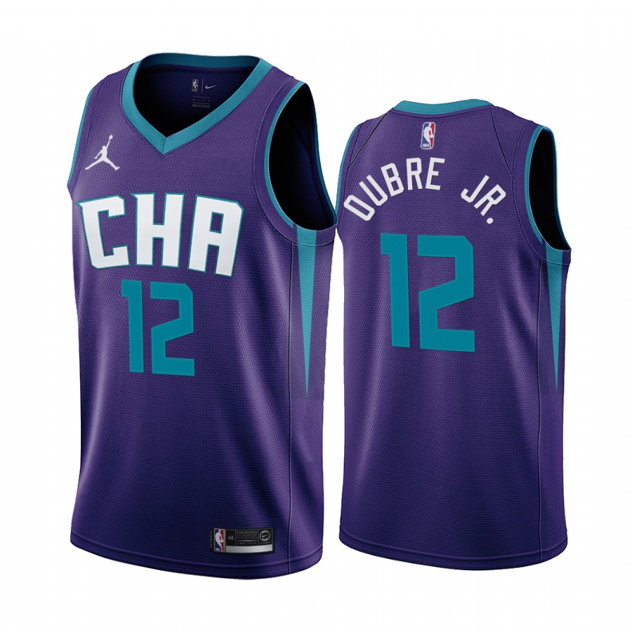 Kelly Oubre Jr. Charlotte Hornets Purple Statement Edition #12 Jersey Trade