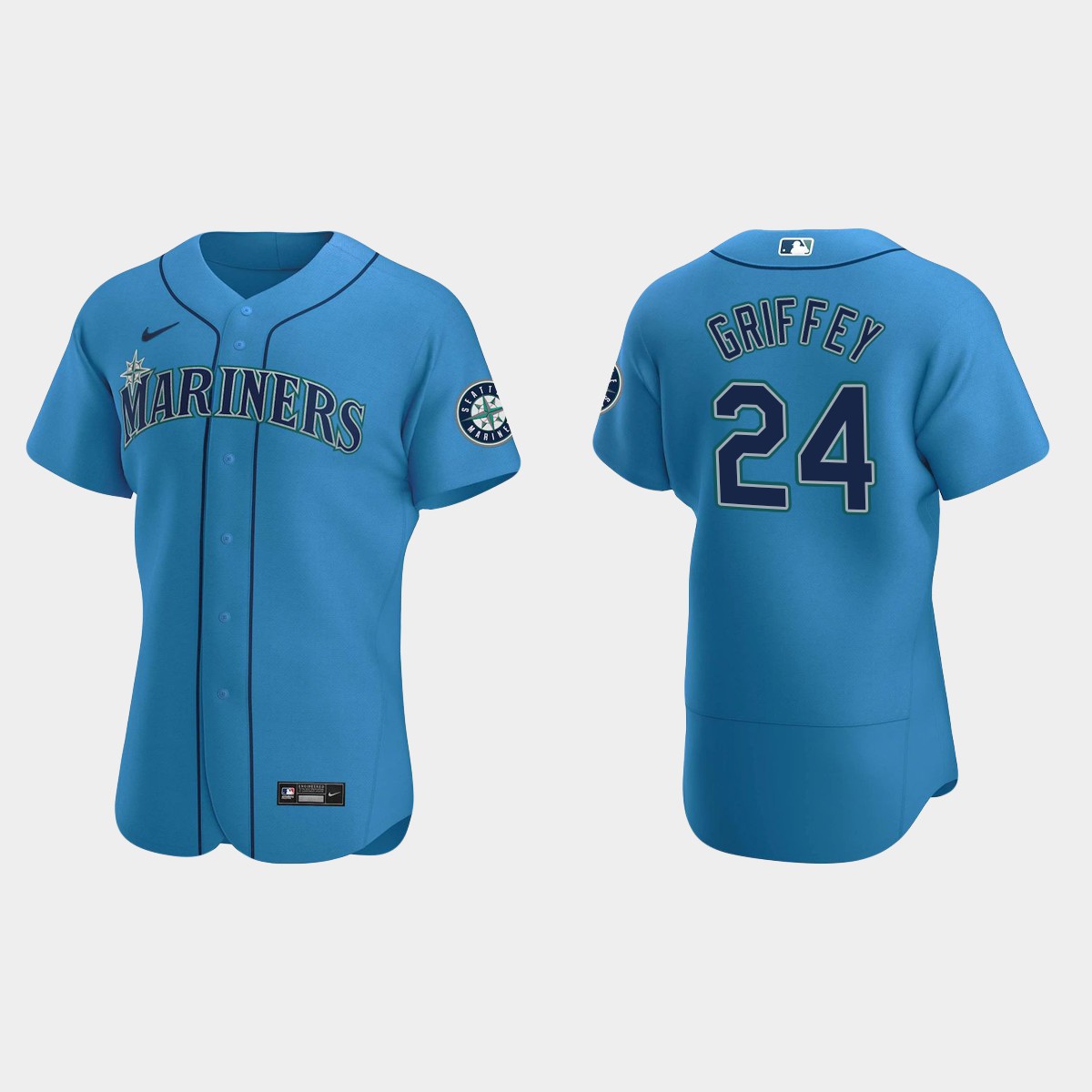 Ken Griffey Jr. #24 Seattle Mariners Royal Alternate Jersey