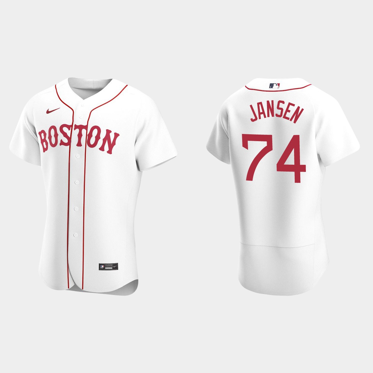 Kenley Jansen Boston Red Sox Alternate Jersey - White