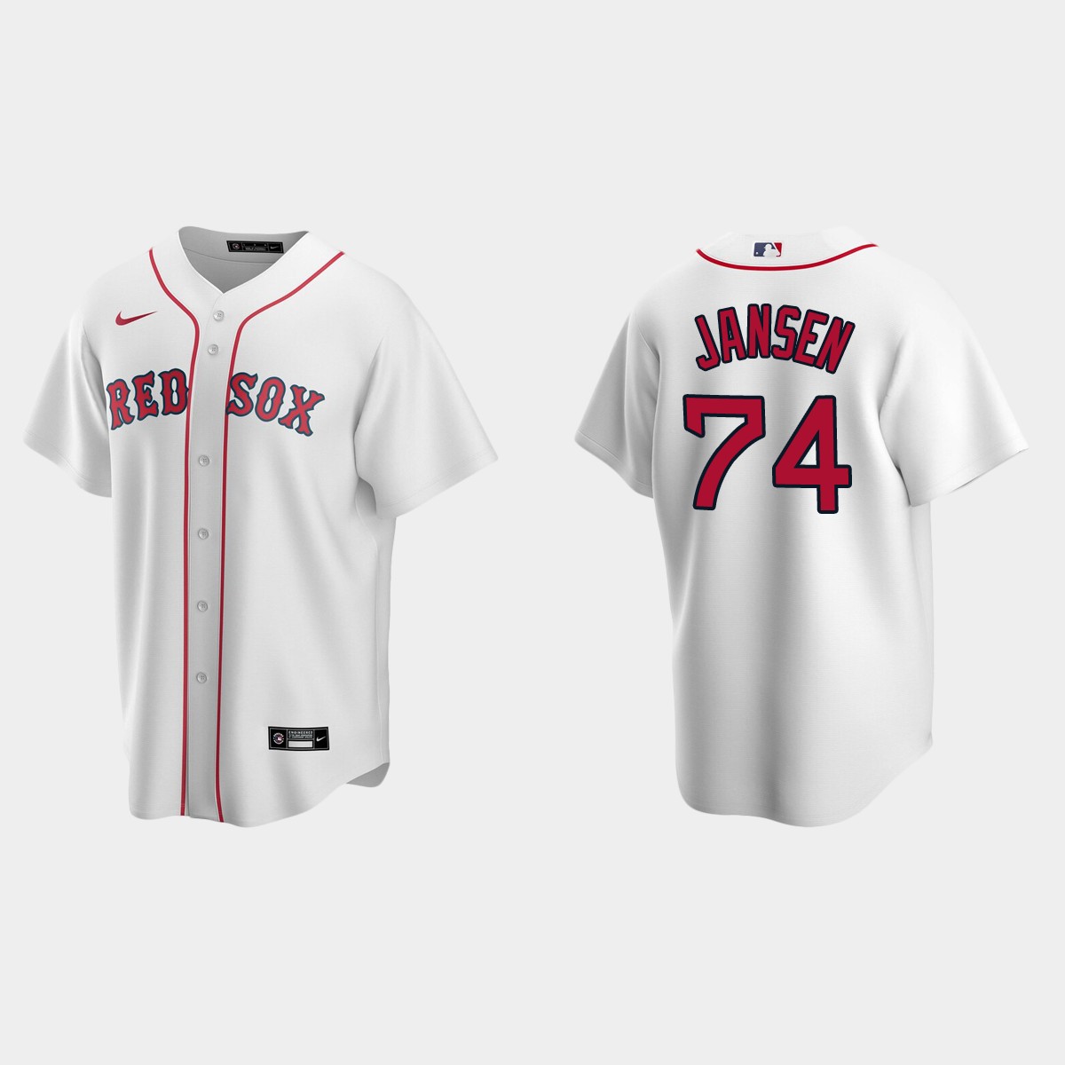 Kenley Jansen Boston Red Sox Home Jersey - White