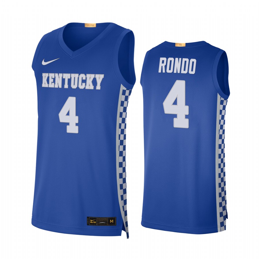 Kentucky Wildcats Rajon Rondo Royal Alumni Limited Jersey Los Angeles Lakers