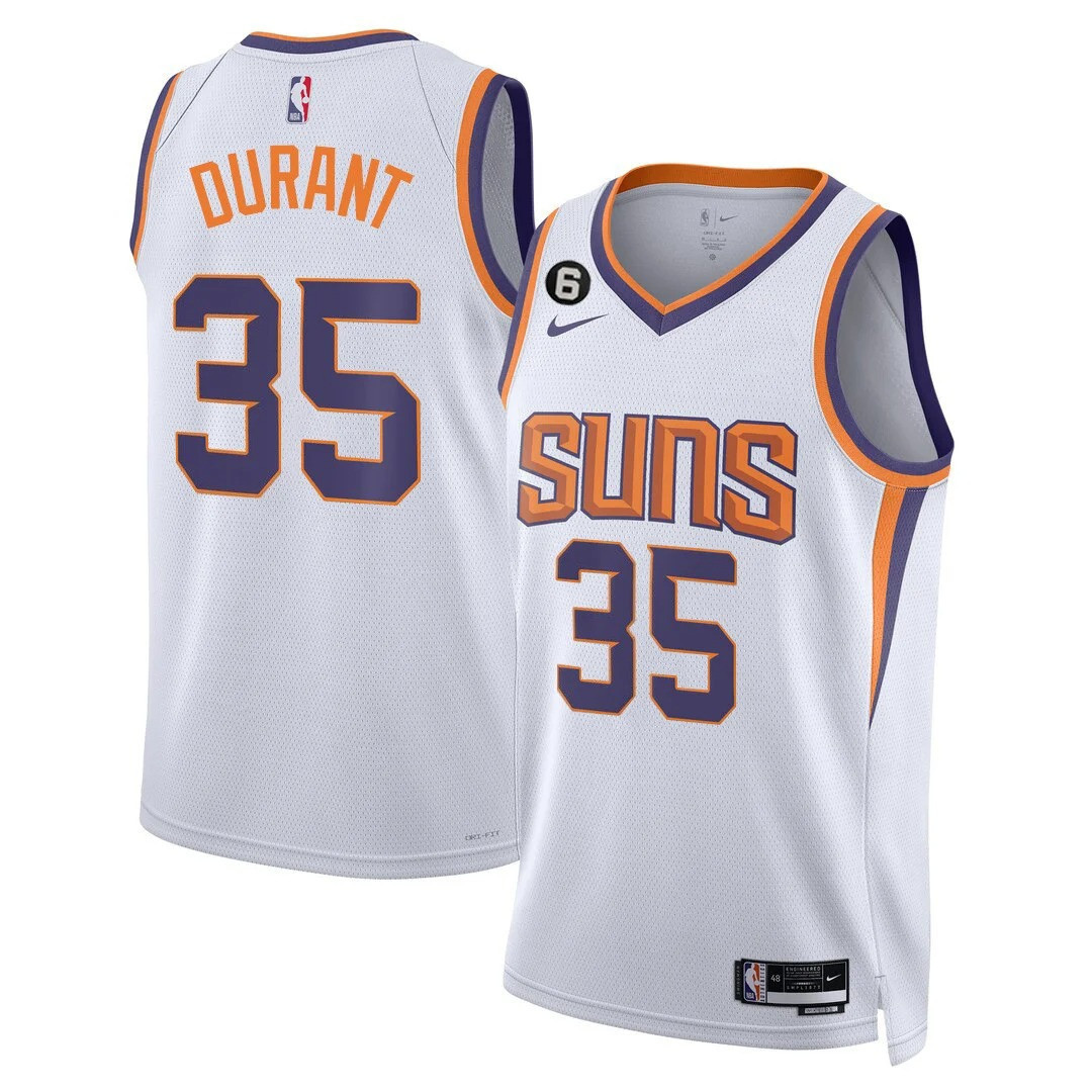 Kevin Durant Men's Phoenix Suns Players Swingman Association Jersey - All Stitched