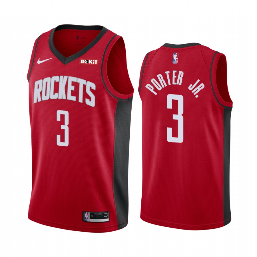 Kevin Porter Jr. Houston Rockets Red Icon Edition Jersey trade