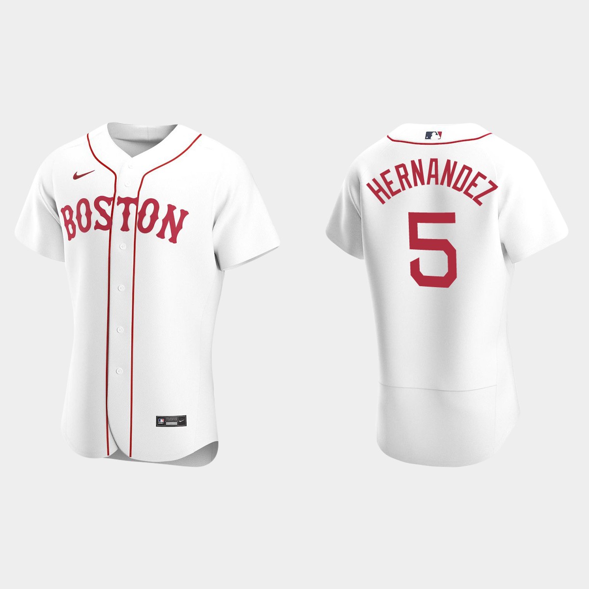 Kike Hernandez Boston Red Sox Alternate Jersey - White