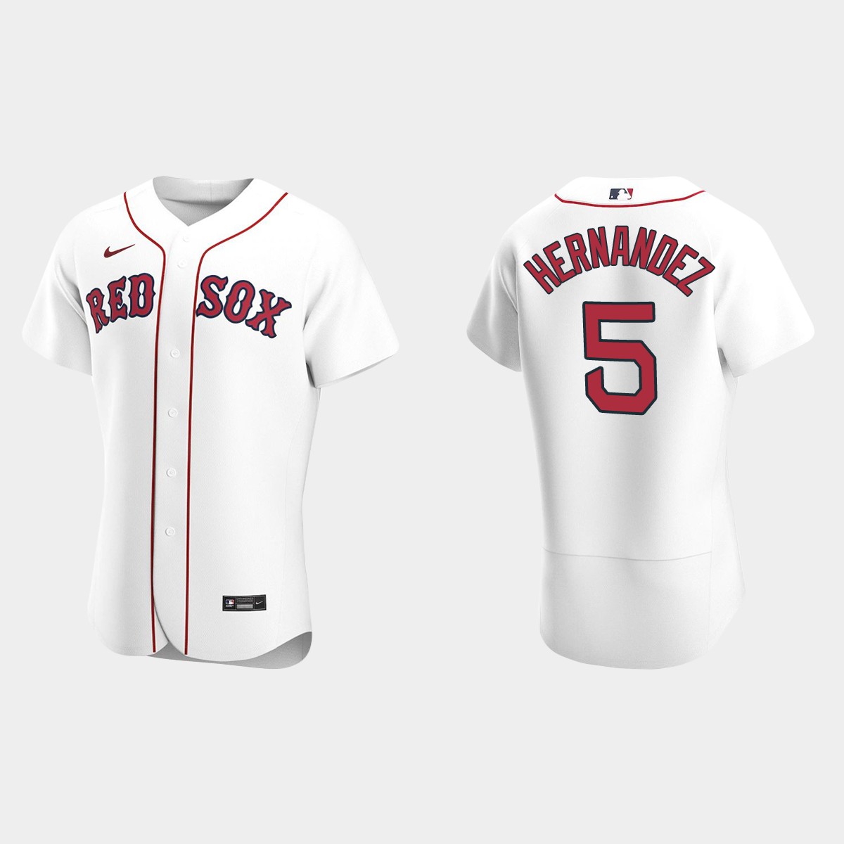 Kike Hernandez Boston Red Sox Home Jersey - White