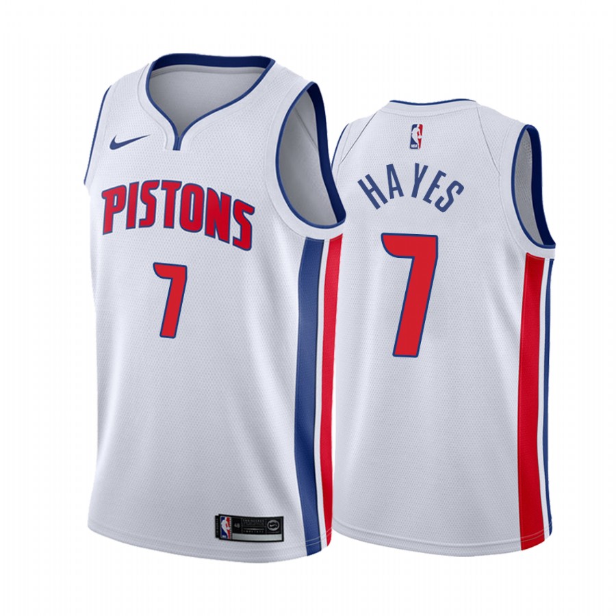 Killian Hayes Detroit Pistons  White Association Jersey Draft