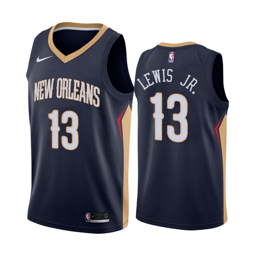 Kira Lewis Jr. New Orleans Pelicans  Navy Icon Jersey Draft