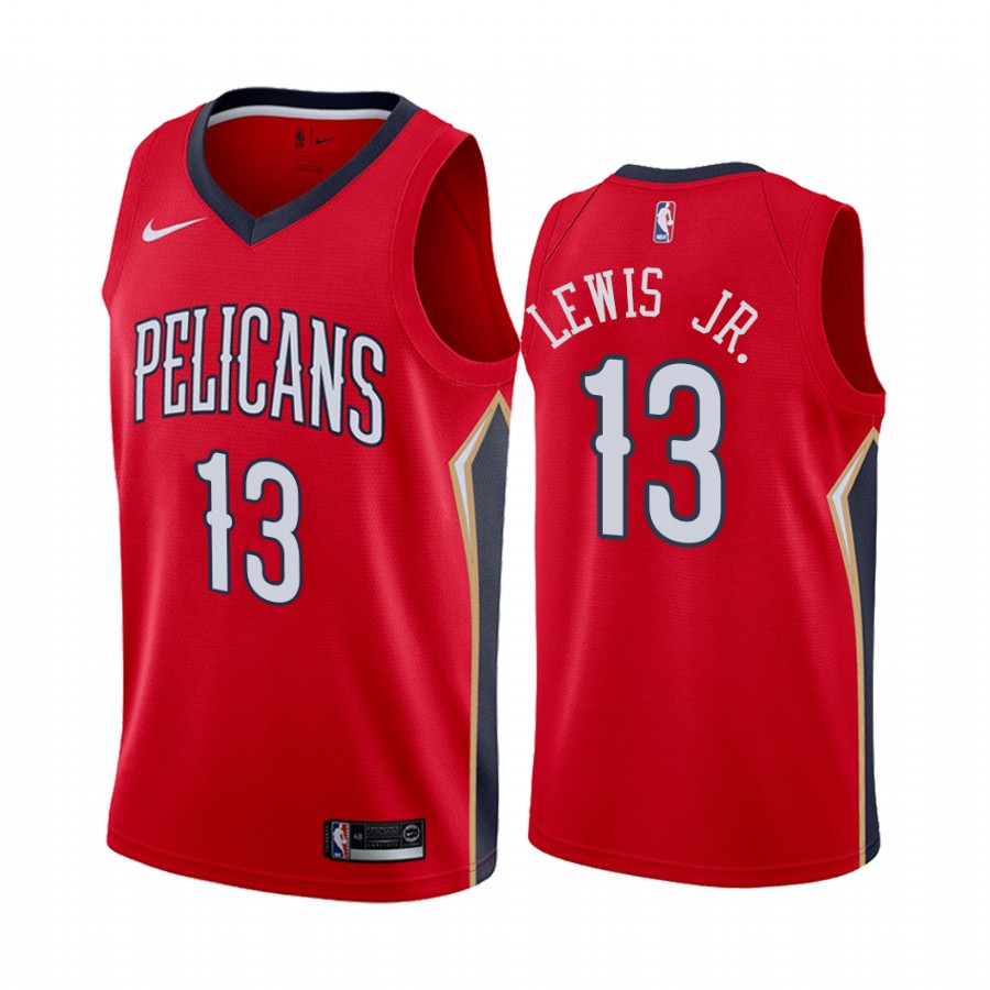 Kira Lewis Jr. New Orleans Pelicans  Red Statement Jersey Draft