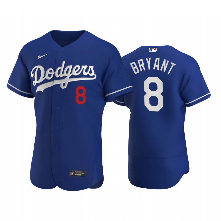 Kobe Bryant Dodgers Los Angeles Lakers #8 Royal Jersey Mamba Mentality