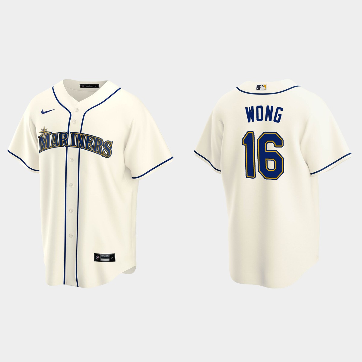Kolten Wong Seattle Mariners Alternate Jersey - Cream