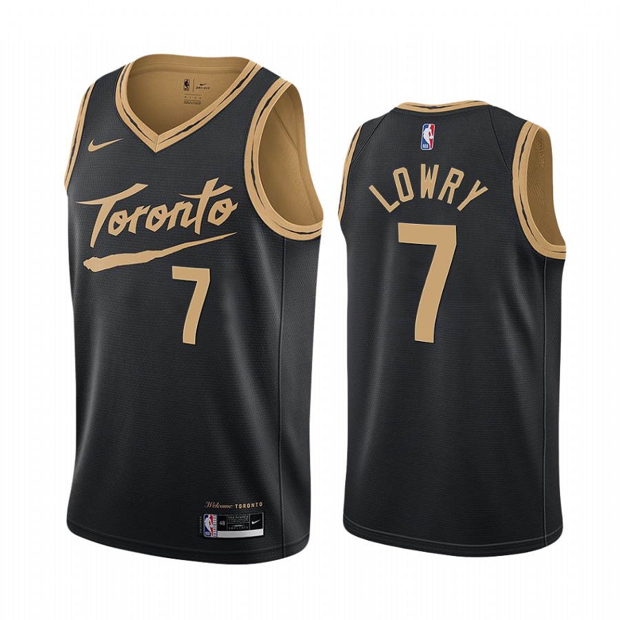 Kyle Lowry Toronto Raptors Black City Edition  Jersey