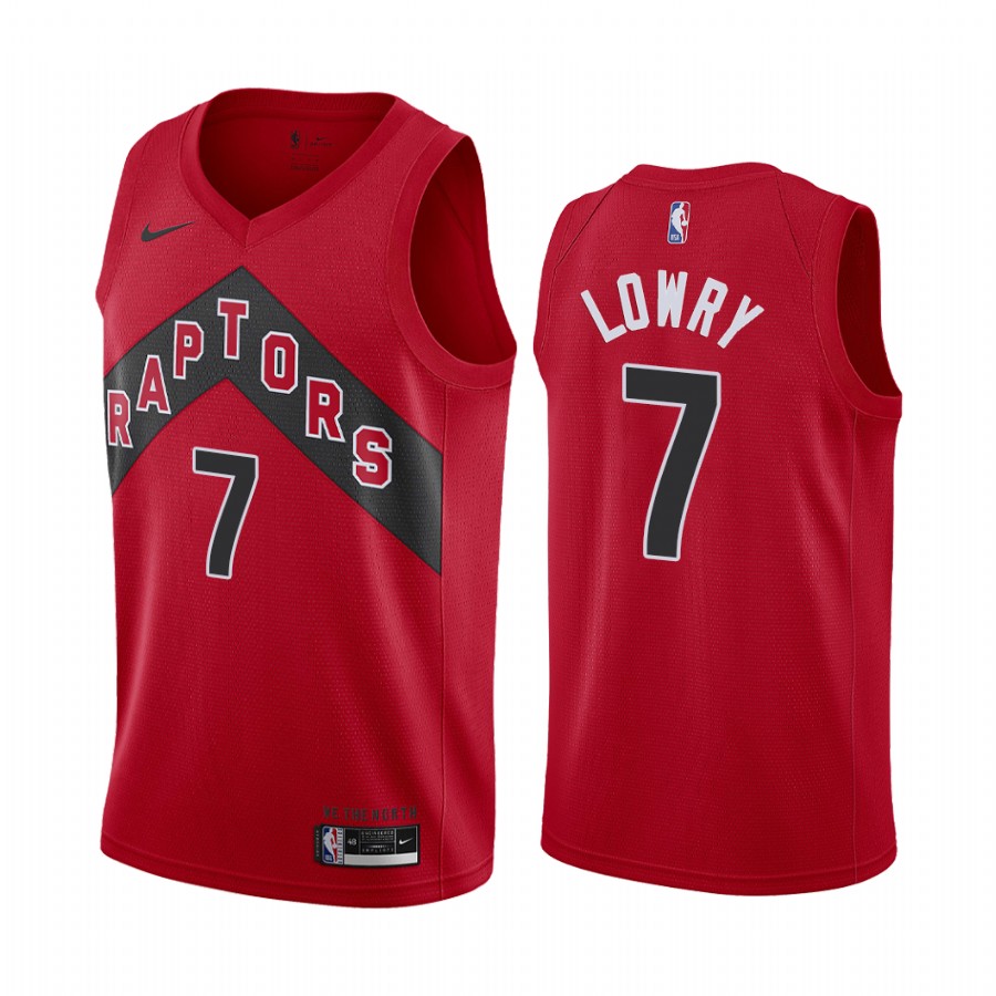 Kyle Lowry Toronto Raptors Red Icon Edition New Uniform  Jersey