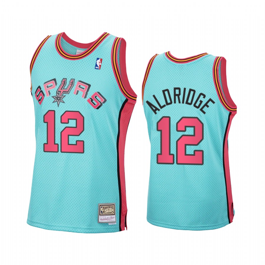 LaMarcus Aldridge San Antonio Spurs Blue Jersey Reload Classic