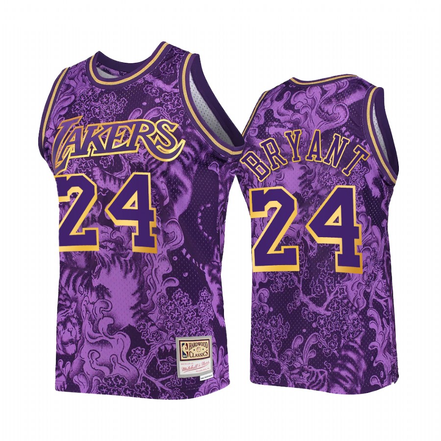 Los Angeles Lakers Lunar New Year Kobe Bryant Jersey Purple Mitchell Ness