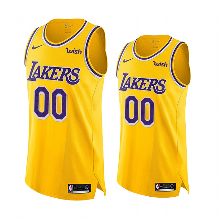 Los Angeles Lakers Custom  Icon Edition Jersey