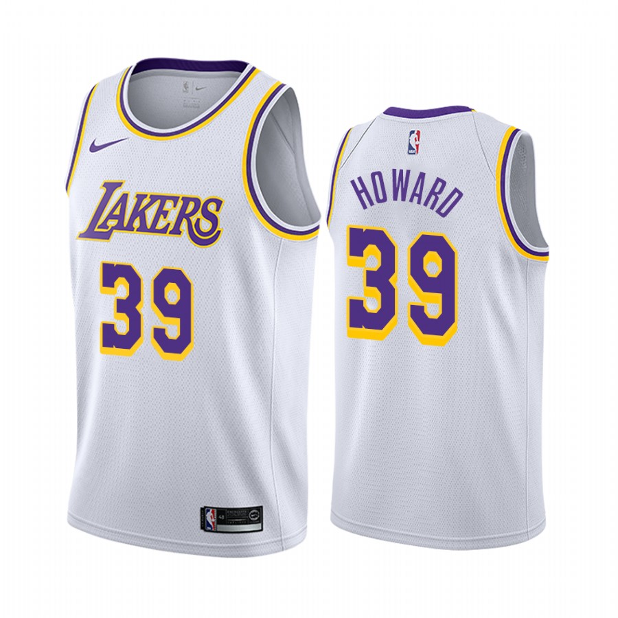 Los Angeles Lakers Dwight Howard #39 Association Men's Jersey