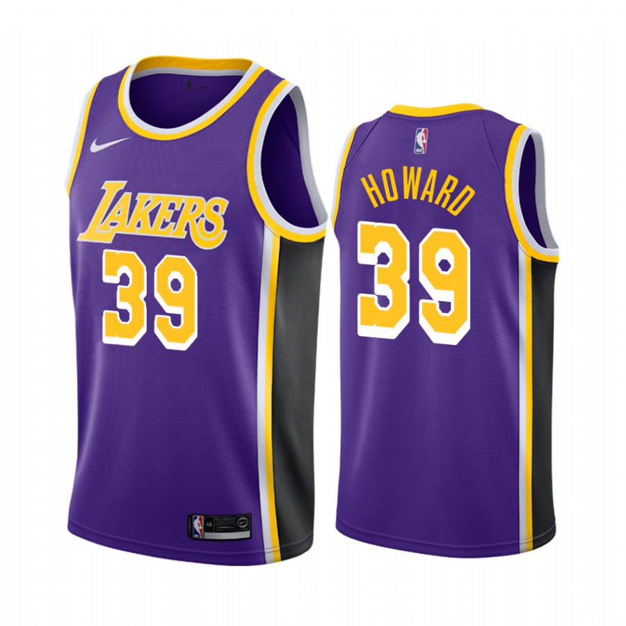 Los Angeles Lakers Dwight Howard #39 Statement Men's Jersey