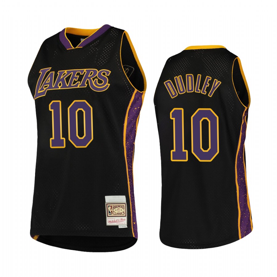 Los Angeles Lakers Jared Dudley #10 Black Rings Collection Jersey