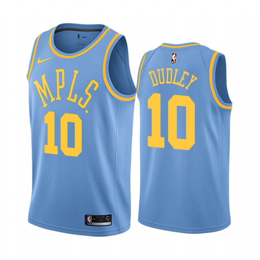 Los Angeles Lakers Jared Dudley #10 Blue Classic Jersey