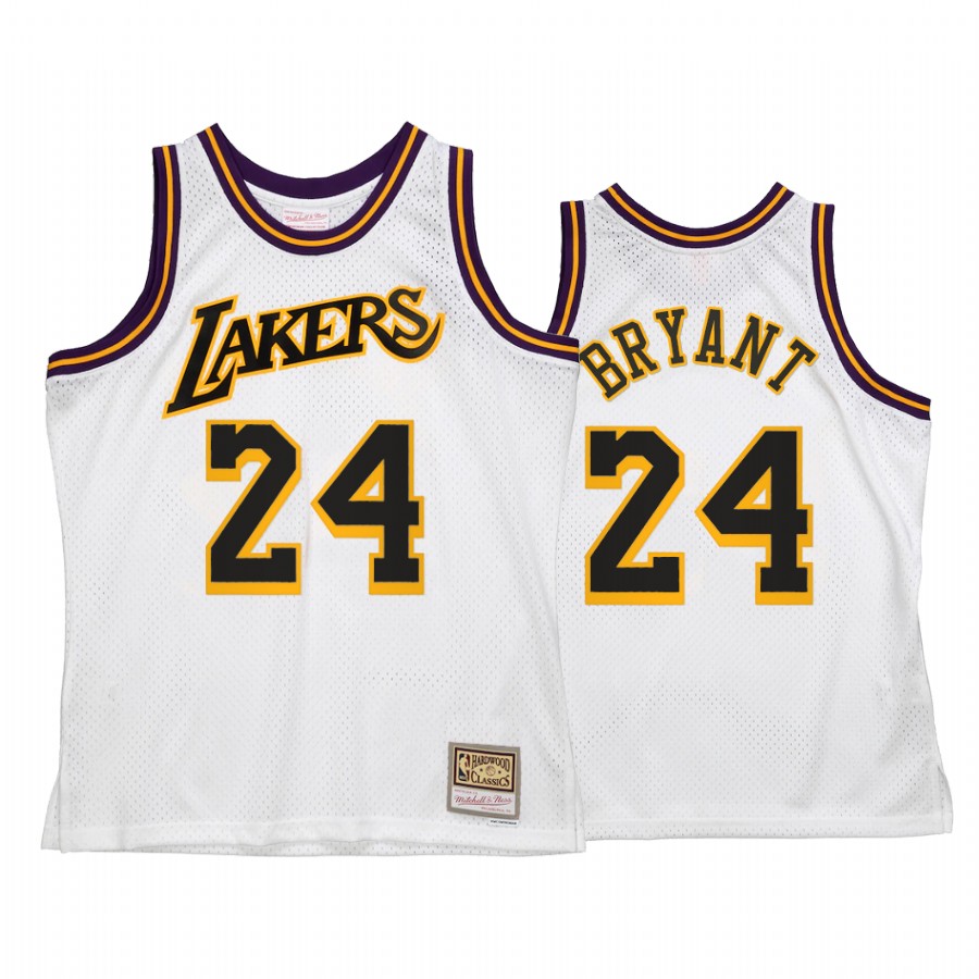 Los Angeles Lakers Kobe Bryant #24 White Reload 2.0 Jersey