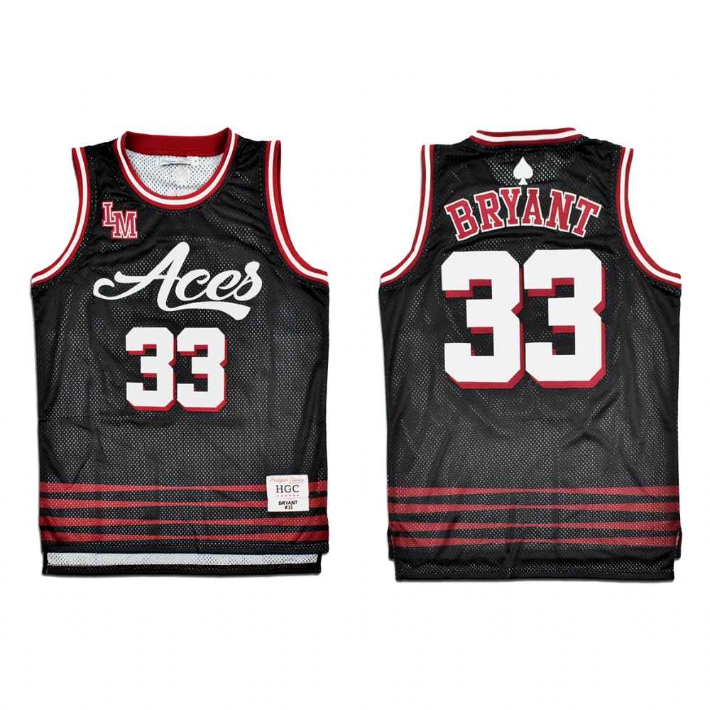 Los Angeles Lakers Kobe Bryant Black Alternate Lower Merion High School Jersey