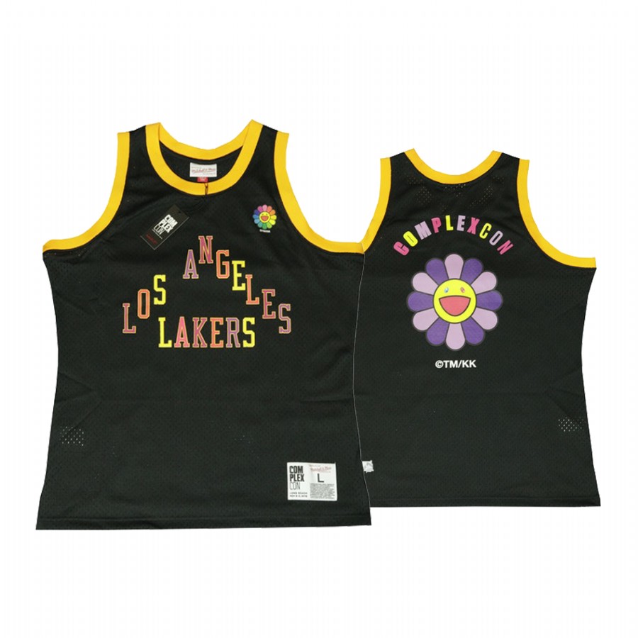 Los Angeles Lakers Takashi Murakami Black Limited Jersey
