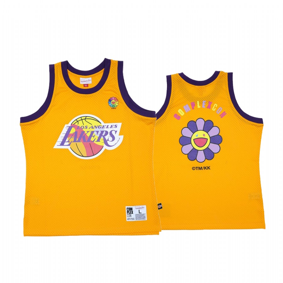 Los Angeles Lakers Takashi Murakami Gold Limited Jersey