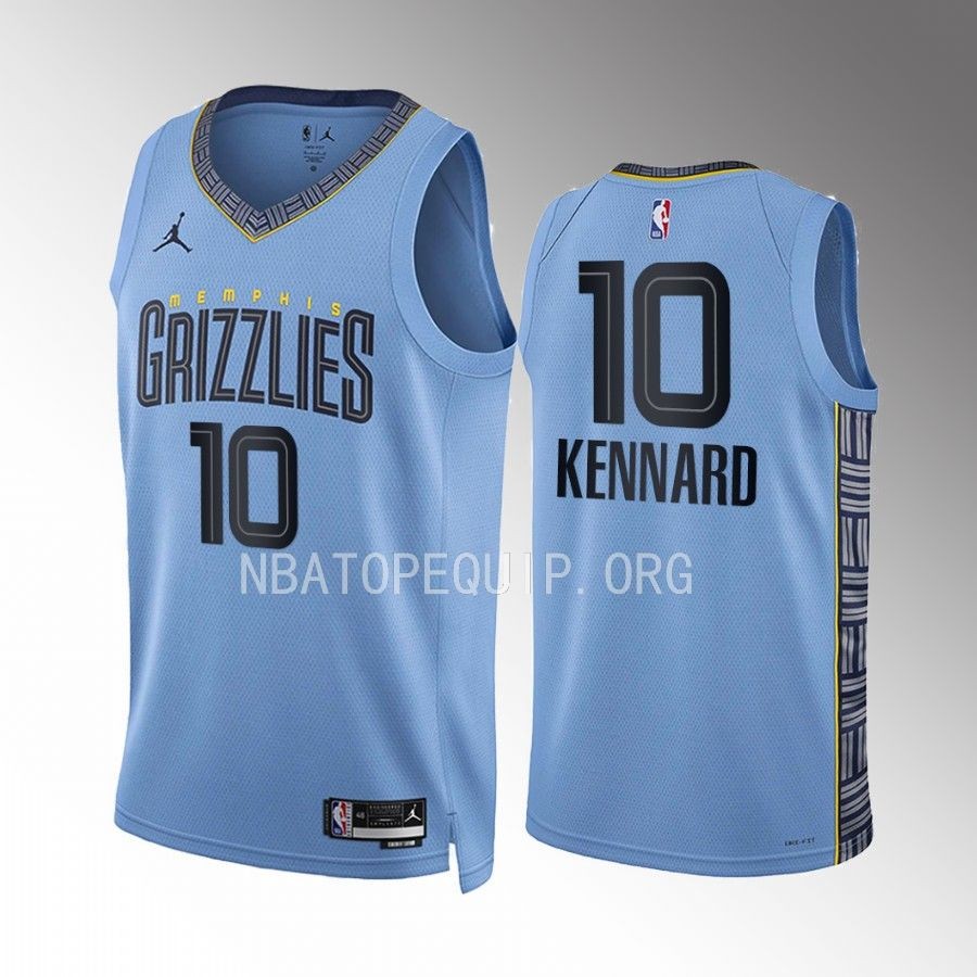 Luke Kennard Memphis Grizzlies Blue #10 Statement Edition Jersey Swingman
