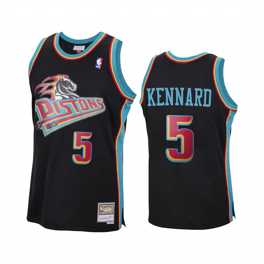 Luke Kennard Detroit Pistons Black Jersey Reload Classic