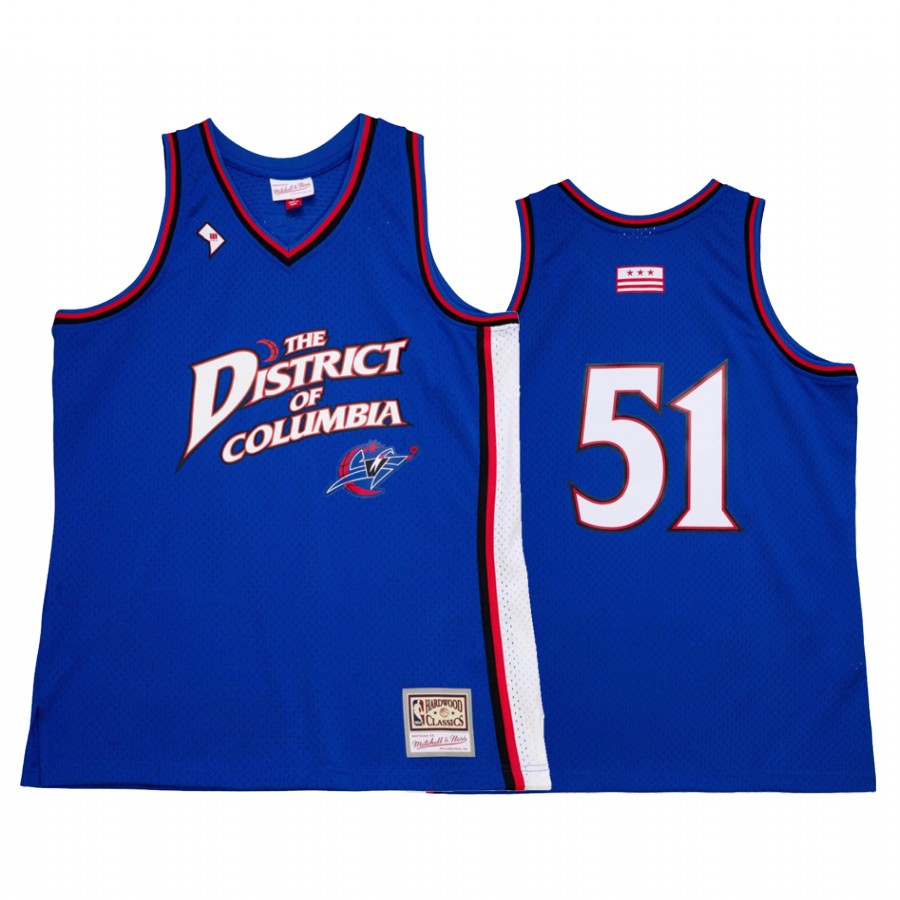 Major #51 Washington Wizards My Towns Jersey Royal