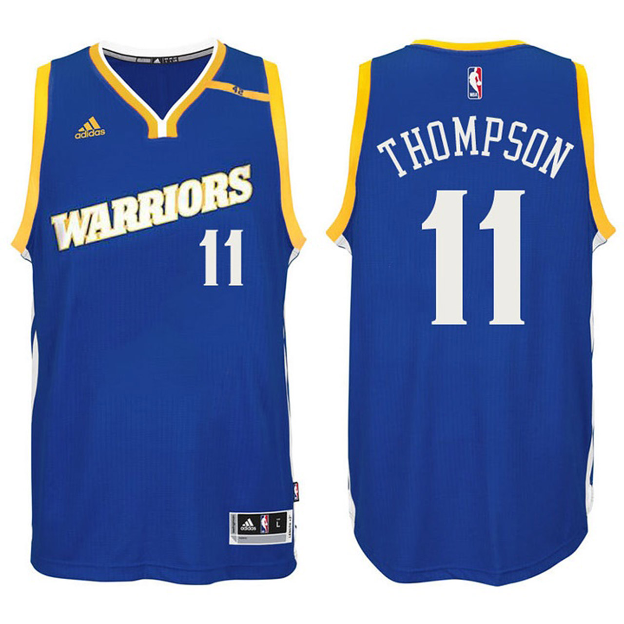 Male 2016-17 Season Klay Thompson Golden State Warriors #11 New Swingman Crossover Alternate Blue Jersey
