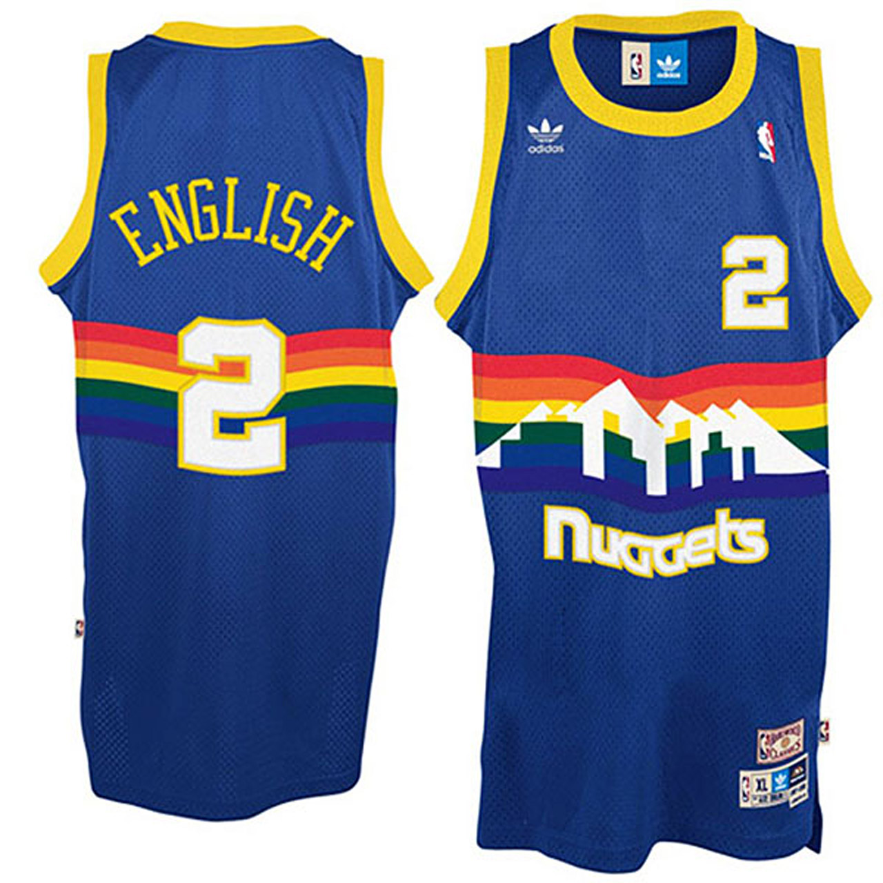 Male Alex English Denver Nuggets Soul Swingman Throwback Jersey