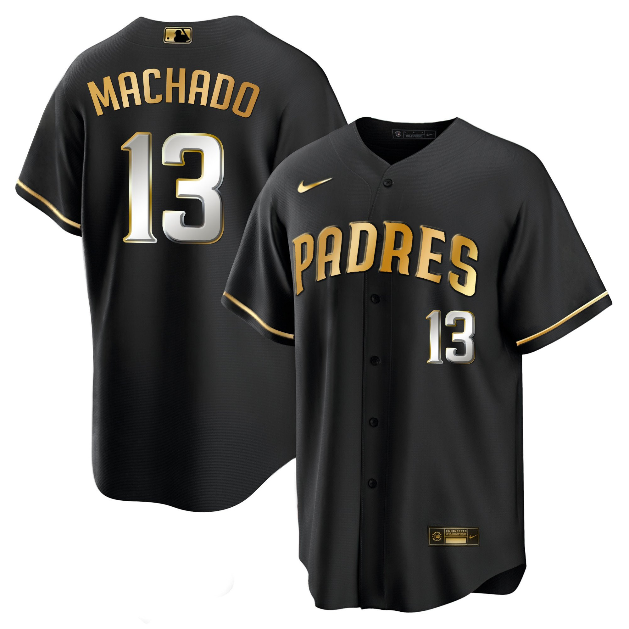 Manny Machado Men's San Diego Padres Black Limited Cool Black Limited Jersey