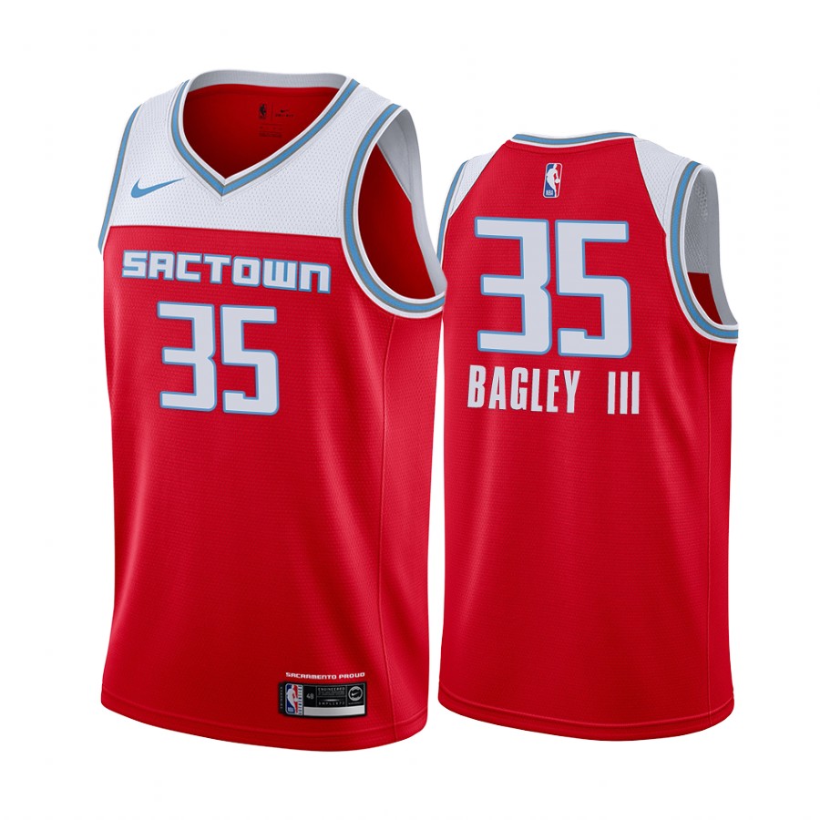 Marvin Bagley III Sacramento Kings  City Edition Red Jersey