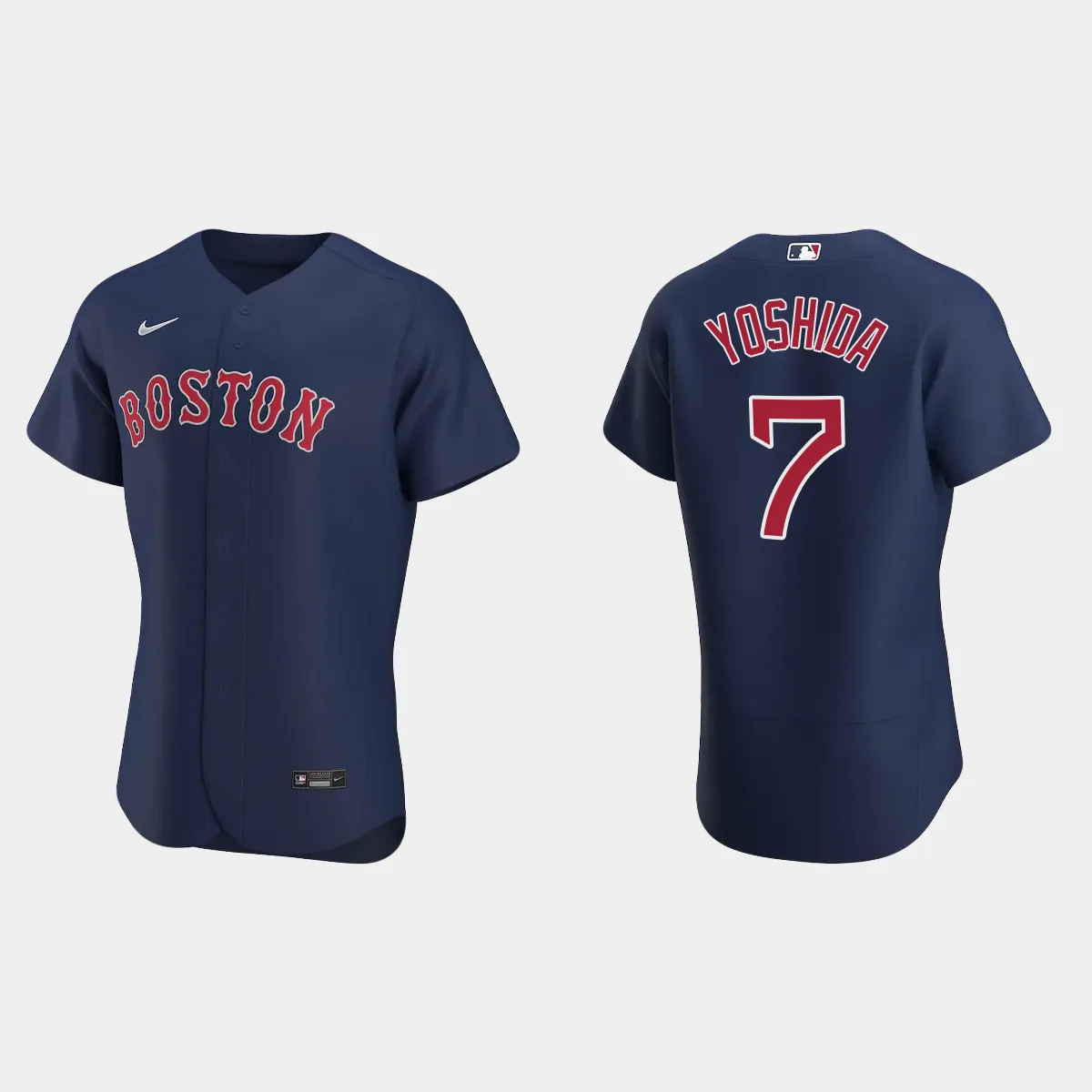 Masataka Yoshida Boston Red Sox Alternate Jersey - Navy