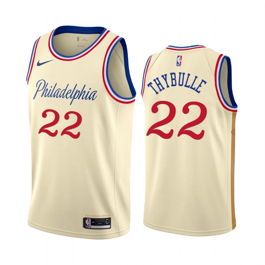 Matisse Thybulle Philadelphia 76ers  Cream City Edition Jersey