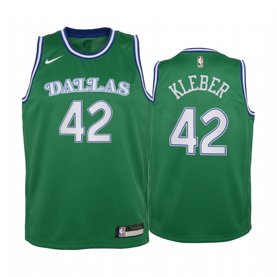 Maxi Kleber Dallas Mavericks City Edition Youth Jersey - Green