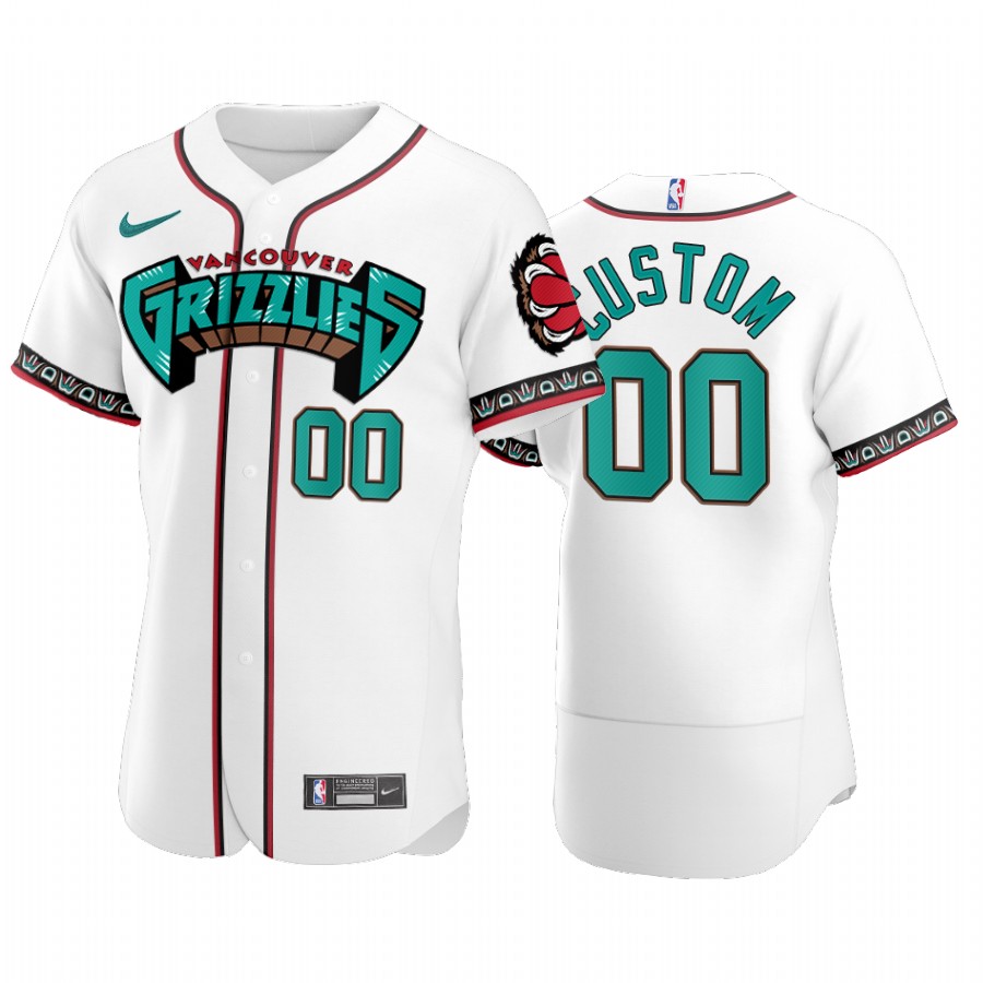 Memphis Grizzlies Custom X Crossover Edition Baseball Jersey Shirts